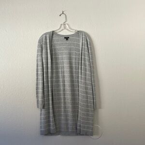 Grey Striped Talbots Top
